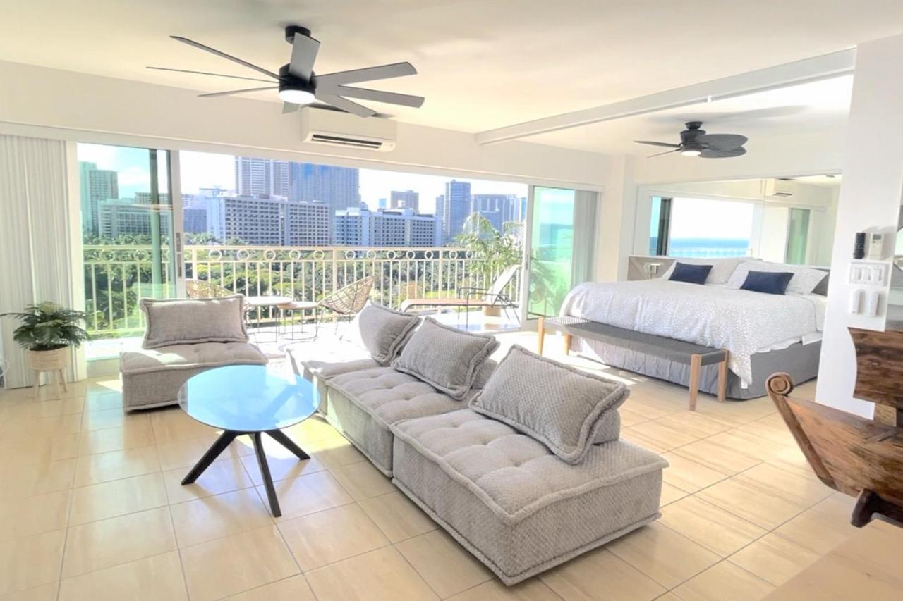 Waikiki Shore 1116 Beachfront هونولولو المظهر الخارجي الصورة